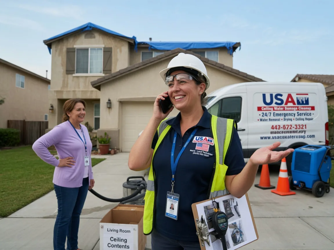 Ceiling Water Damage Restoration Switz City, IN FAQs